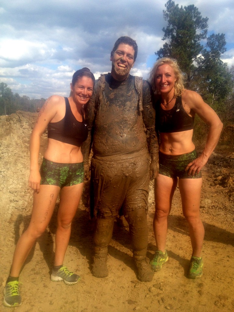 Andi Ang and Chris At the 2012 Gulf Coast Spartan Race